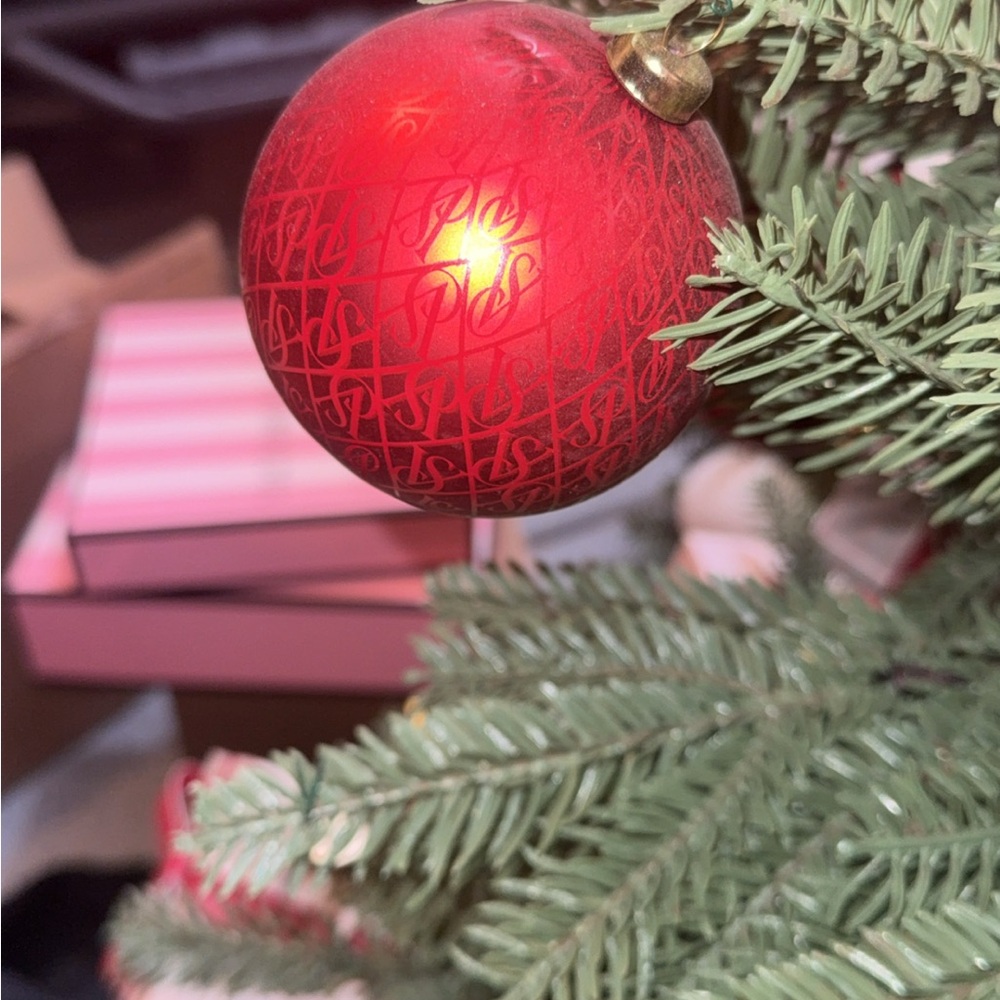 Victoria's Secret Red Holiday Christmas Ornament